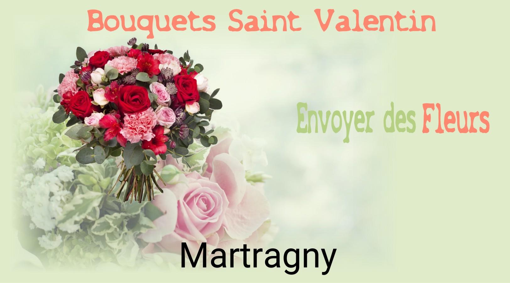 Roses de Saint-Valentin livrées à Martragny